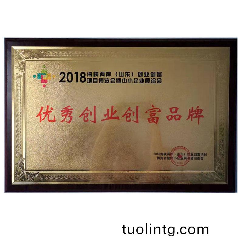 優秀(xiu)創業創(chuang)富(fu)品(pin)牌(pai)